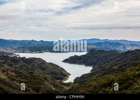 Lake Casitas in der Nähe von Ojai, Kalifornien, USA Stockfoto