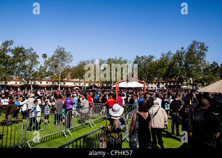 Abschlussfeiern an Kanalinseln California State University in der Nähe von Oxnard Kalifornien CSUCI Stockfoto