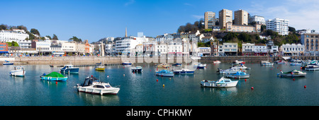 Der innere Hafen von Torquay Devon England UK Stockfoto