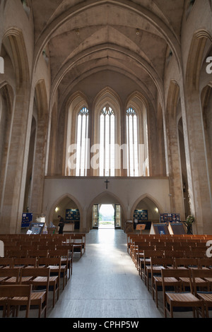 Innenansichten von Guildford Cathedral Stockfoto