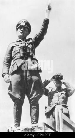 General Feldmarschall Erwin Rommel, 1941 (s/w Foto) Stockfoto