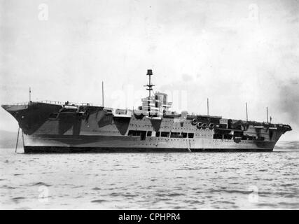 Flugzeugträger HMS "Ark Royal" Stockfoto