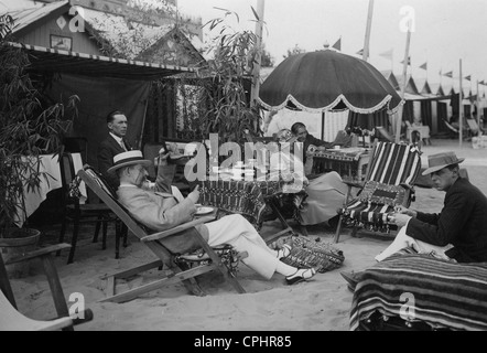 Prinz Ferdinand von Rumänien im Urlaub in Italien, 1925 Stockfoto