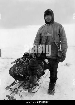 Robert F. Scott, 1910/11 Stockfoto