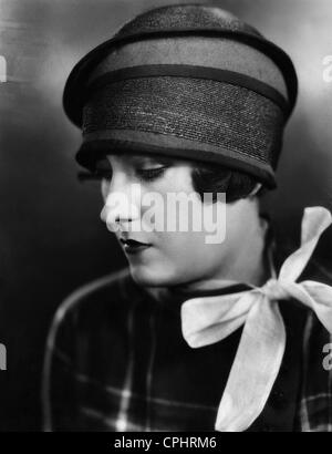 US-amerikanische Schauspielerin Gloria Swanson (1899-1983). Stockfoto