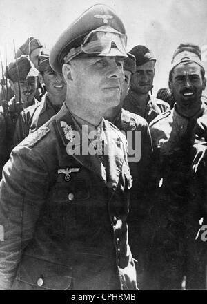 Porträt von Erwin Rommel, North Africa, 1942 Stockfoto