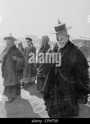 Ankunft des 13. Dalai Lama in Indien, 1910 Stockfoto