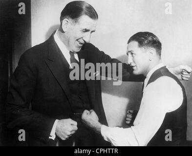 James Corbett und junge Corbett, 1931 Stockfoto