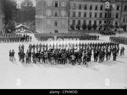 1. Ostasiatischen Infanterie-Regiment in Wien, 1901 Stockfoto