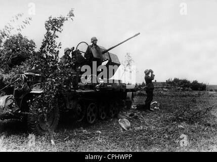 Deutsche Flak an der Ostfront, 1941 Stockfoto