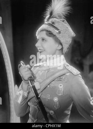 Mady Christians in "Leutnant Warst Du Einst Bei Den Husaren", 1930 Stockfoto
