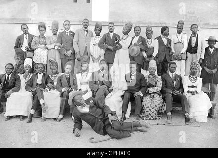 Herero Hochzeit in Windhoek, 1926 Stockfoto