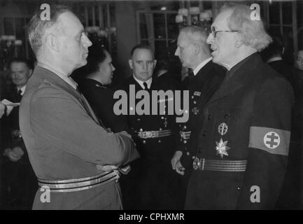 Joachim von Ribbentrop und Vojtech Tuka Stockfoto