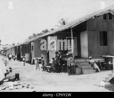 Der Bau des Panamakanals, 1904 Stockfoto