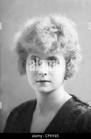 Hansa Wittig, alias Claude France Stockfoto