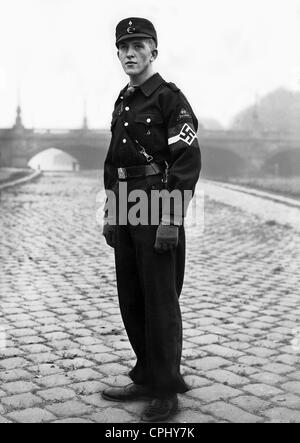 Hitler-Jugend junge, 1938 Stockfoto