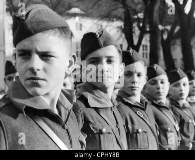 Hitler-Jugend Mitglieder auf namentliche, 1938 Stockfoto