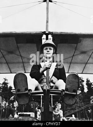 Hitler-Jugend Mitglied als Flugschüler, 1939 Stockfoto