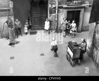 Berliner Mietshaus in Moabit, 1929 Stockfoto