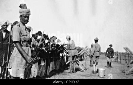 Gefangenenlager während der Unruhen in Kaschmir, 1931 Stockfoto