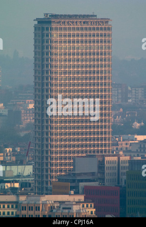Centrepoint Gebäude, London, UK, Ferngespräche Ansicht Stockfoto