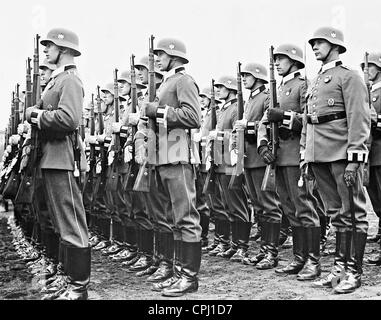 Soldaten des Wachbataillon Berlin, 1939 Stockfoto