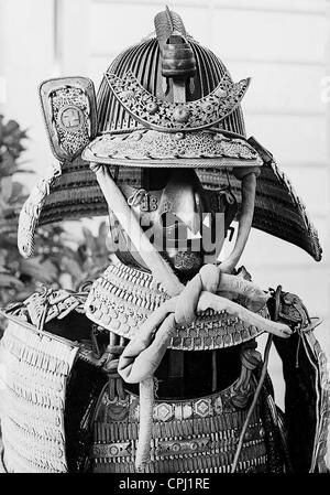 Rüstung eines Samurai, 1940 Stockfoto