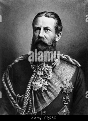 Kaiser Friedrich III. Stockfoto