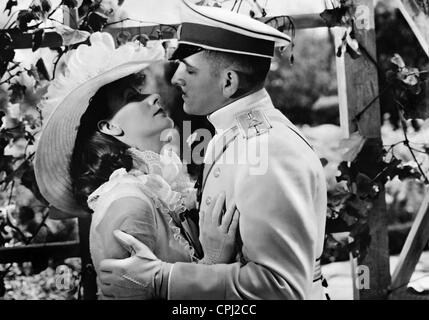 Greta Garbo und Fredric März in "Anna Karenina", 1935 Stockfoto