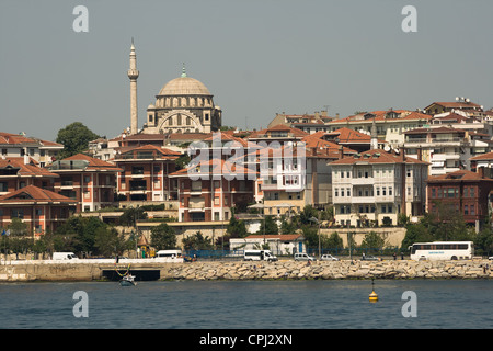 Szene aus Harem Seite von Istanbul Bosporus Stockfoto