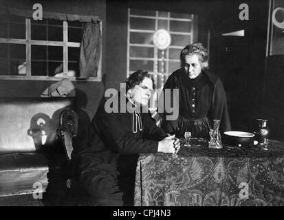 Eduard von Winterstein und else Bassermann in "The Devils Jünger", 1922 Stockfoto