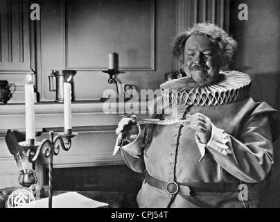 Leo Slezak in "Die Lustigen Weiber" (The Merry Wives), 1936 Stockfoto