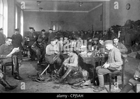 Freiwillige Soldaten in Berlin, 1919 Stockfoto