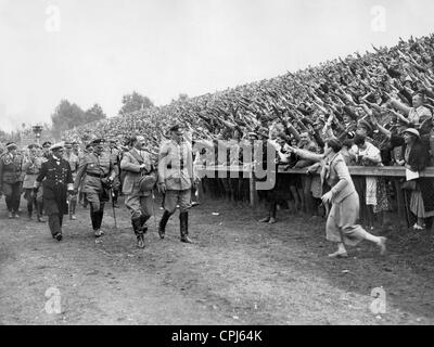 Adolf Hitler bei der Nürnberg-Rallye, 1934 Stockfoto