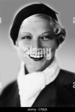 Hilde Hildebrand in "Wenn die Liebe Mode untergeht", 1932 Stockfoto