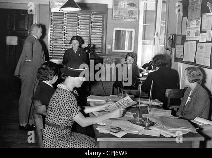 Beratung-Center in Berlin, 1936 Emigration Stockfoto