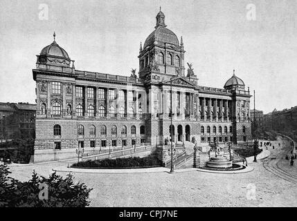 Die Bohemian National Museum in Prag Stockfoto