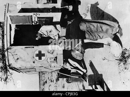 Krankenstation des deutschen Afrika-Korps, 1942 Stockfoto