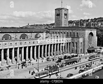 Stuttgart Hauptbahnhof, 1939 Stockfoto