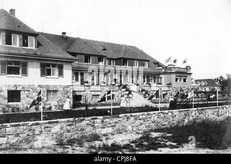 Die Pension-Haus des Festspielhauses in den Garten Stadt Dresden-Hellerau, 1923 Stockfoto