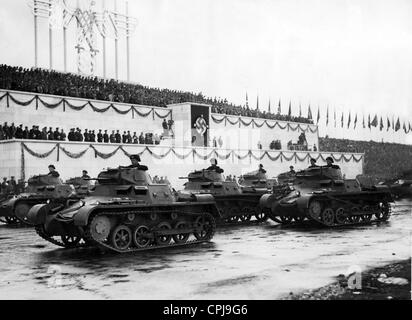 Tank-Parade am Reichsparteitag, 1935 Stockfoto