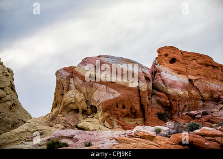 Valley of Fire State Park ist der älteste State Park in Nevada, USA Stockfoto