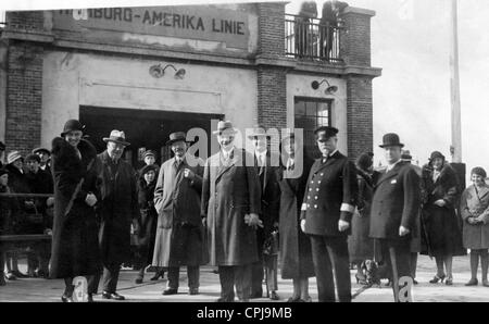 Reise nach Amerika durch deutsche Wirtschaftsführer, 1931 Stockfoto