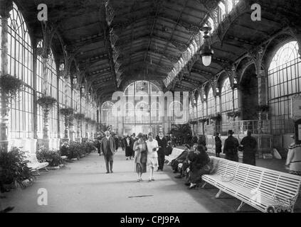 Kolonnaden in Marienbad Stockfoto