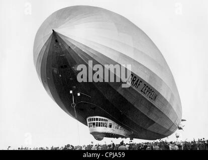 Start des Luftschiffs LZ 127 "Graf Zeppelin" Stockfoto