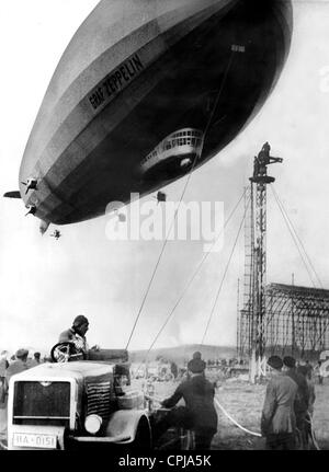 Das Luftschiff LZ 127 "Graf Zeppelin" Stockfoto