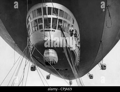 Passagier-Gondel des LZ 127 "Graf Zeppelin", 1929 Stockfoto