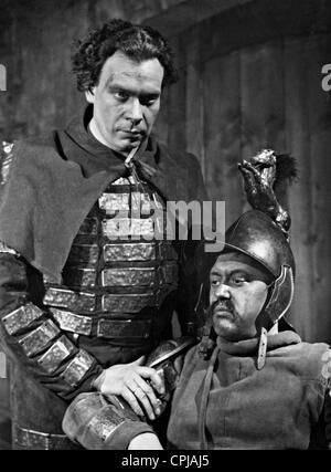 Ewald Balser und Paul Dahlke in "Coriolanus", 1937 Stockfoto