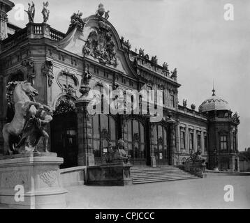 Schloss Belvedere in Wien, 1936 Stockfoto