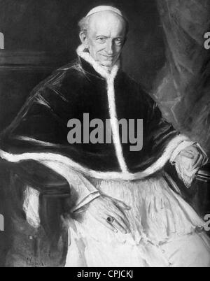 Papst Leo XIII. Stockfoto